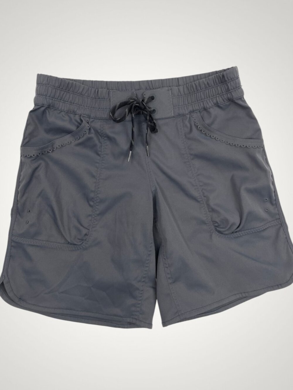 Lululemon Paradise Short Scalloped Board Shorts Dark Gray Women's Size 6